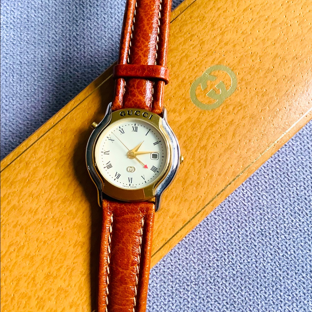 Authentic Gucci Watch W Box And Papers